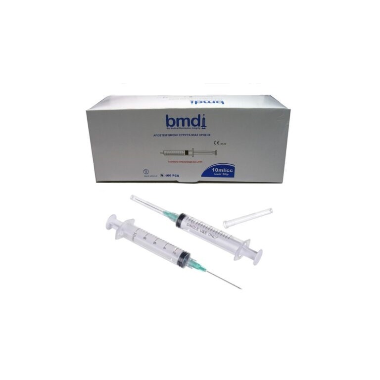 BMDI Syringes with Detachable Needle - MEGALAB